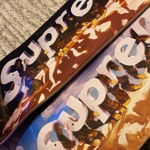 Supreme APE skate deck Set
